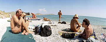 Коктебель нудистский пляж http://hot-orange.narod.ru